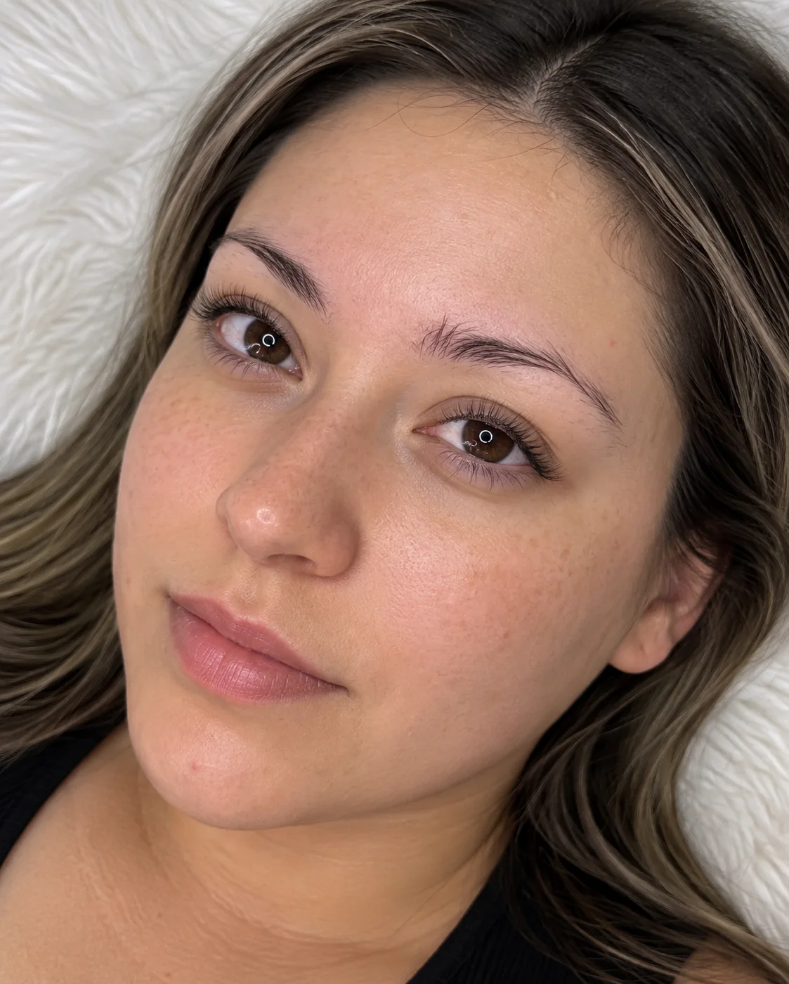 Cejas antes del diseño permanente